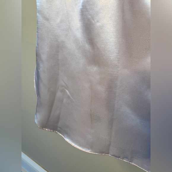 Miss Elaine Light Pink Satin Chemise - Picture 6 of 8